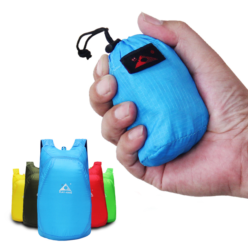 Foldable Backpack Small - PLAYKING-Mochila ultraleve leve para crianças, mochilas