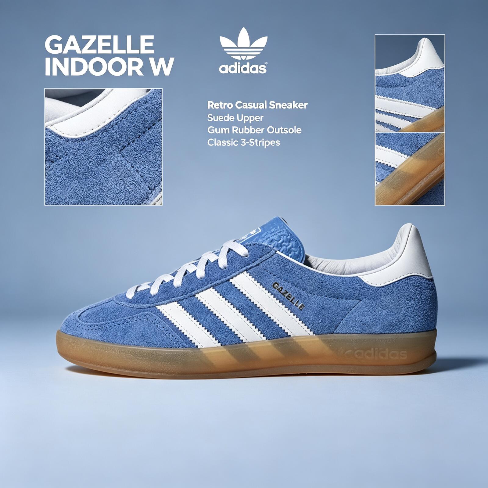 Adidas GAZELLE INDOOR W Origin - Adidas Shoes Gazelle avaliação e preço