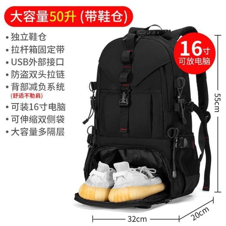 Nova Mochila de Viagem Masculi - Canvas Backpack Casual avaliação e preço