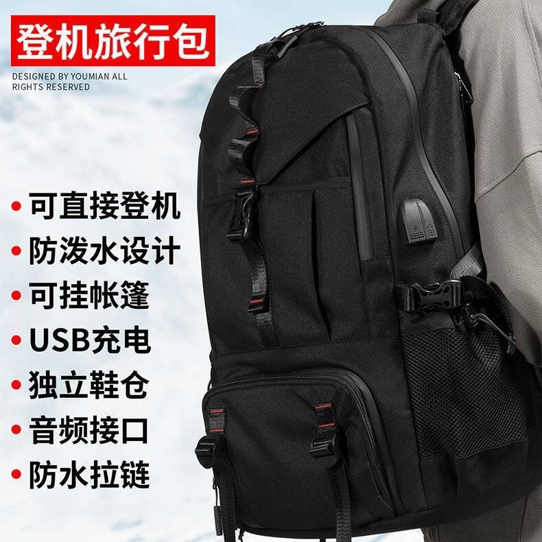 Nova Mochila de Viagem Masculi - Canvas Backpack Casual avaliação e preço