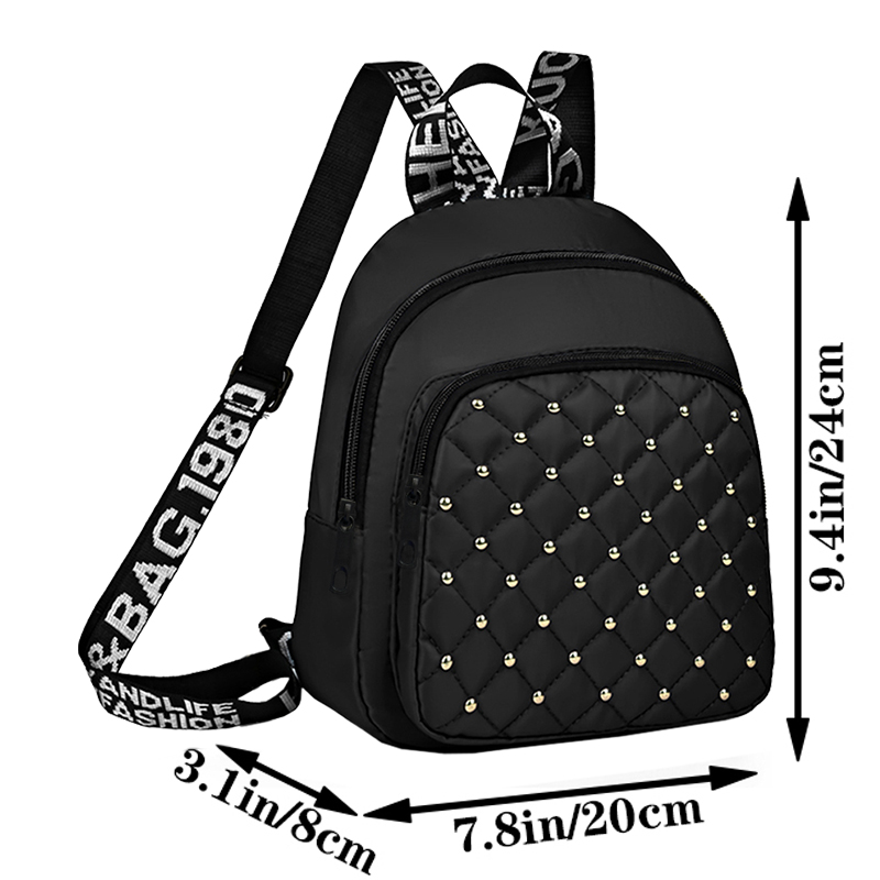 Mochila chique elegante cravej - Canvas Backpack Casual avaliação e preço