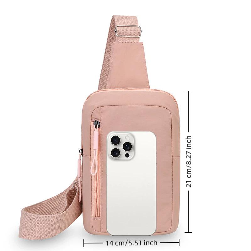 Mini Bolsa Transversal Estilos - Sling Backpack Shoulder avaliação e preço