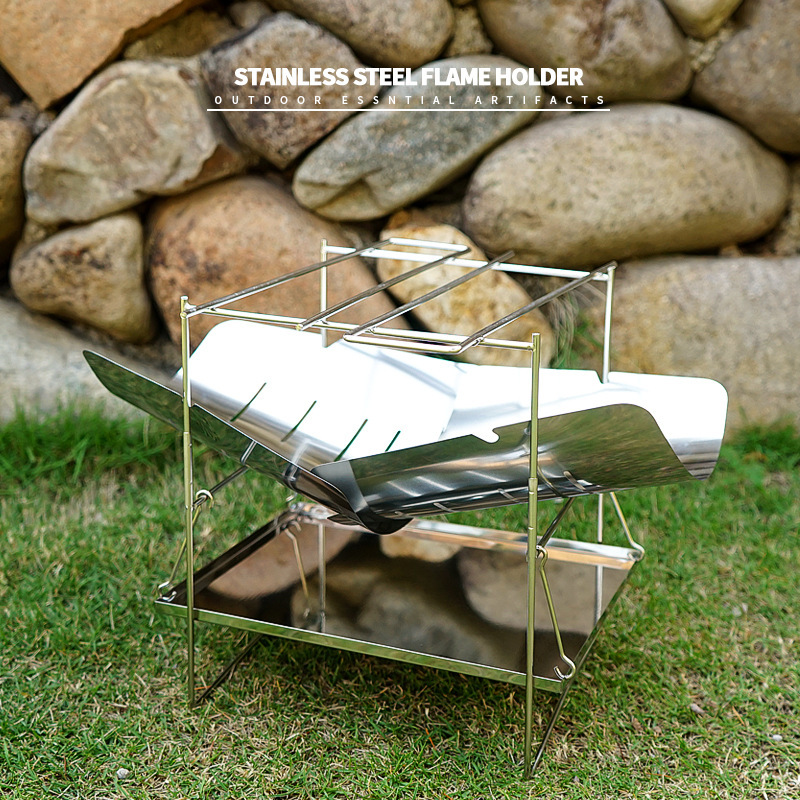 Queima de madeira fogão acampa - Foldable Backpack Small avaliação e preço